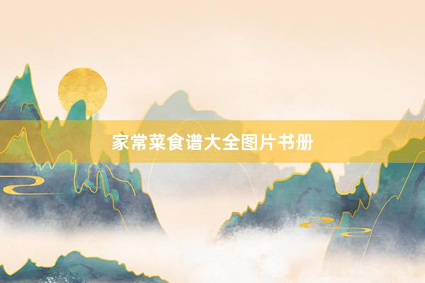 家常菜食谱大全图片书册